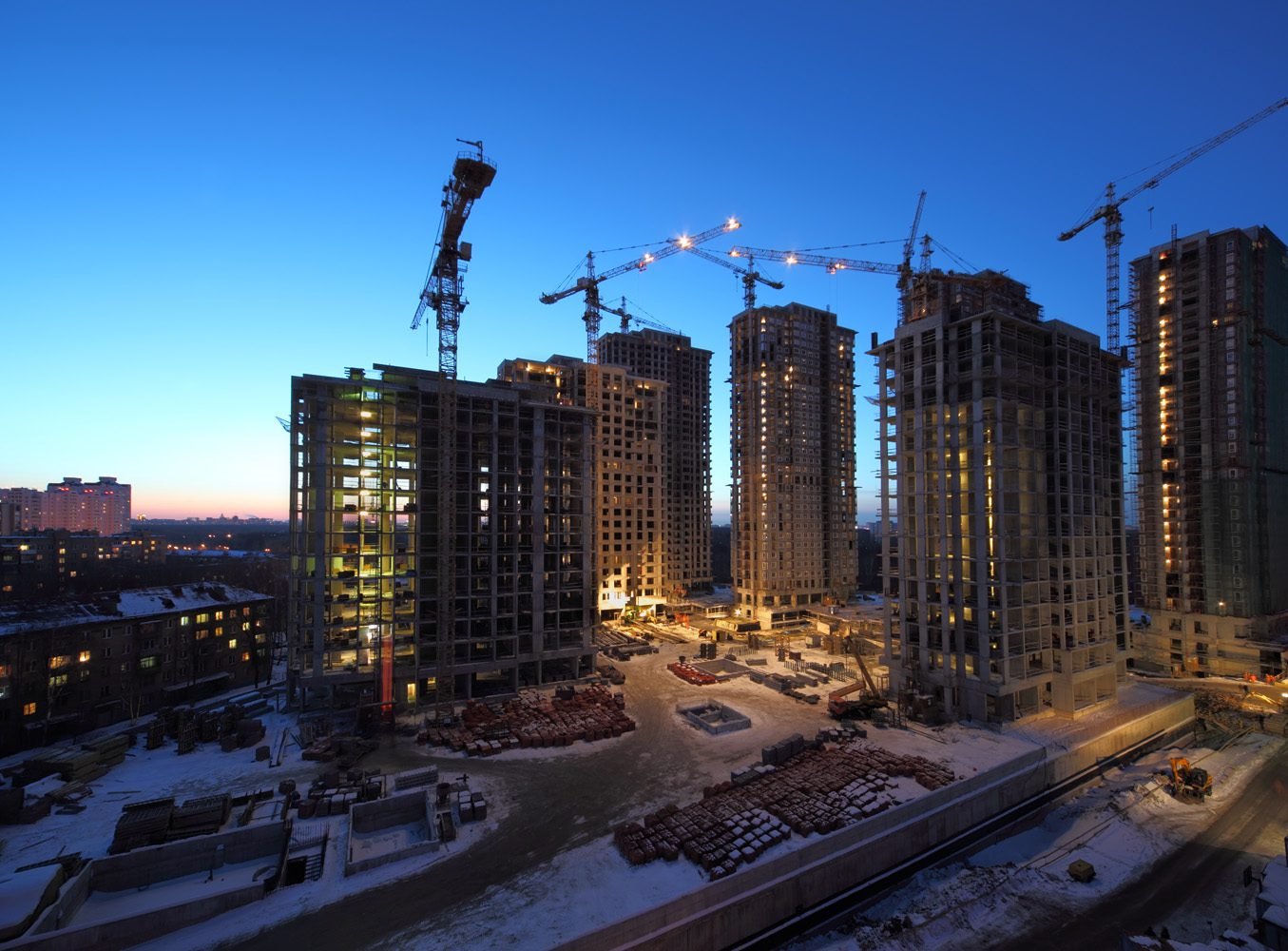 Realisatie van een modern logistiek complex